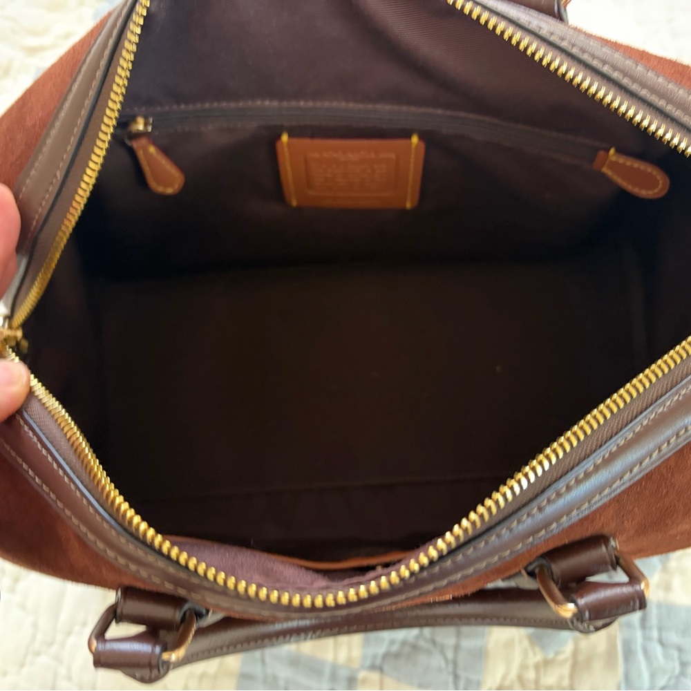 Coach Rowan Large Satchel - Picture 7 of 13